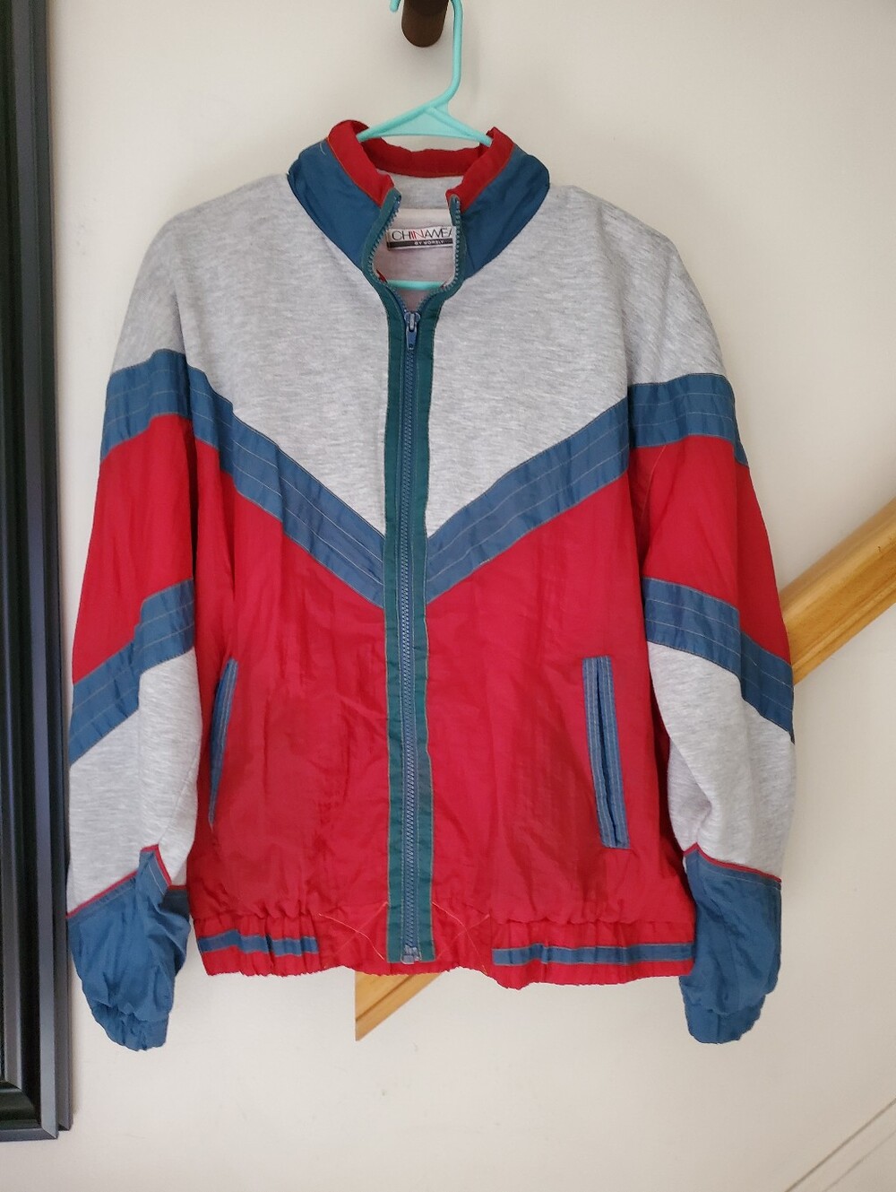 ChinaWear By Morsly Windbreaker Jacket Size medium